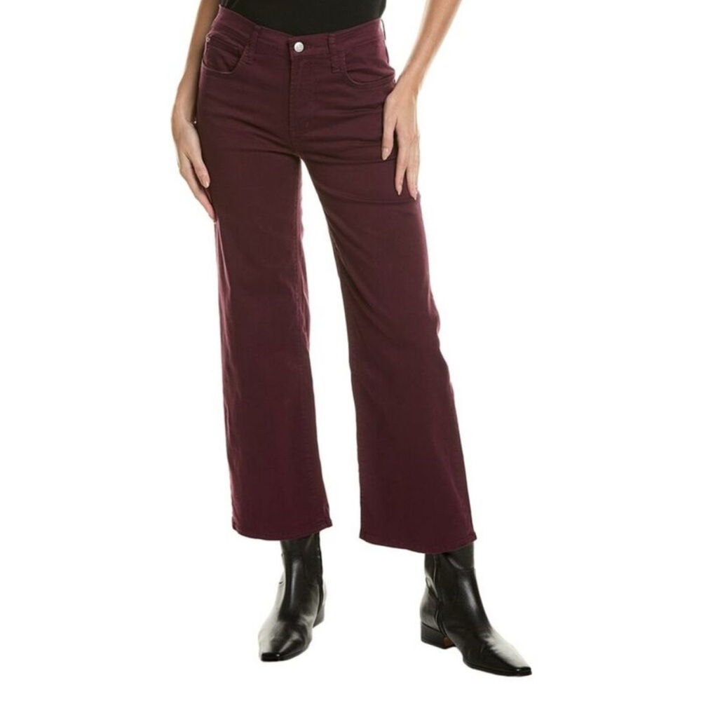 HUDSON Jeans Rosalie Wide Pant 30 plum